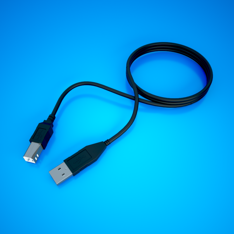 HPT USB 2.0 Cable - 6ft A to B - Racecraft Industries