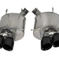 Corsa 2013-2014 Ford Mustang Shelby GT500 5.8L V8 Black Sport Axle-Back Exhaust - Racecraft Industries