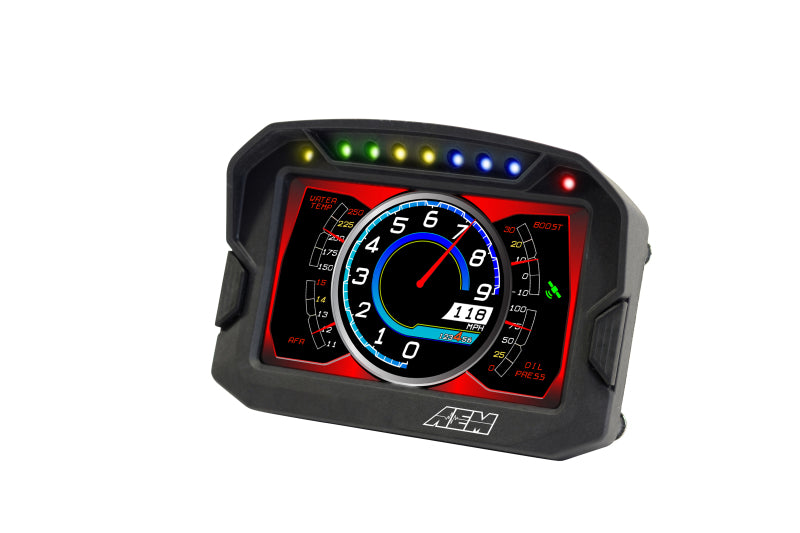 AEM CD-5LG Carbon Logging Digital Dash Display w/ Internal 10Hz GPS & Antenna - Racecraft Industries