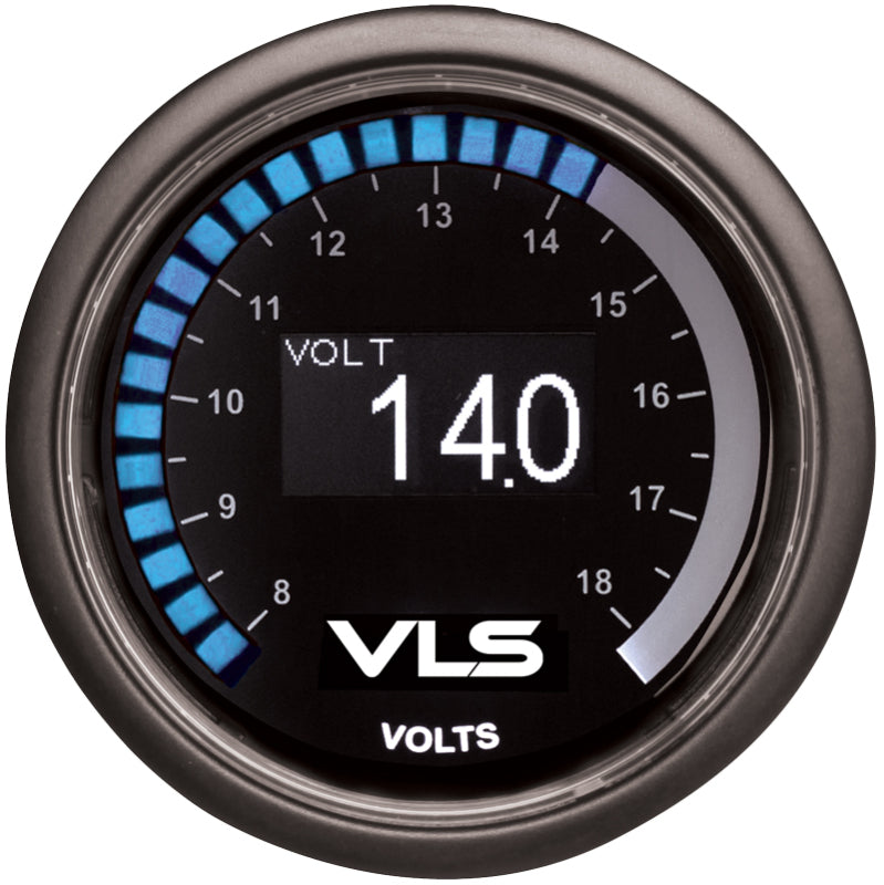 Revel VLS 52mm Voltage Gauge - Racecraft Industries