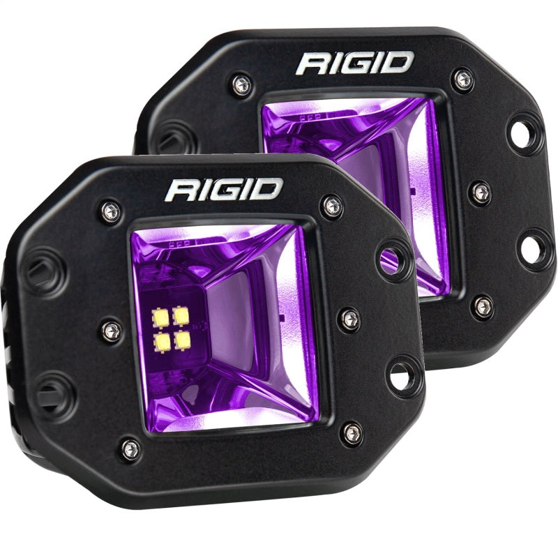 Rigid Industries Radiance+ Scene RGBW Flush Mount - Pair - Racecraft Industries