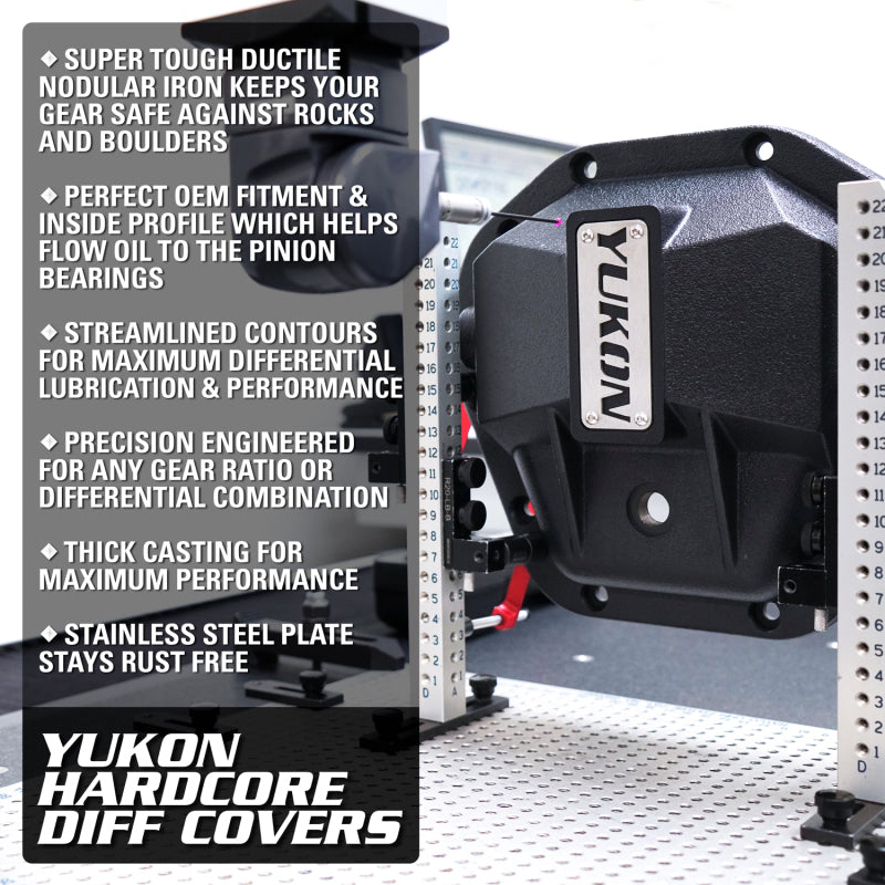 Yukon Gear Hardcore Nodular Iron Cover for Chrysler 9.25in Rear Differential - Racecraft Industries