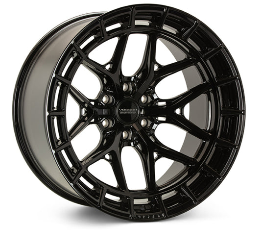 Vossen HFX-1 17x9 / 6x135 / ET0 / Deep / 87.1 CB - Gloss Black Wheel - Racecraft Industries