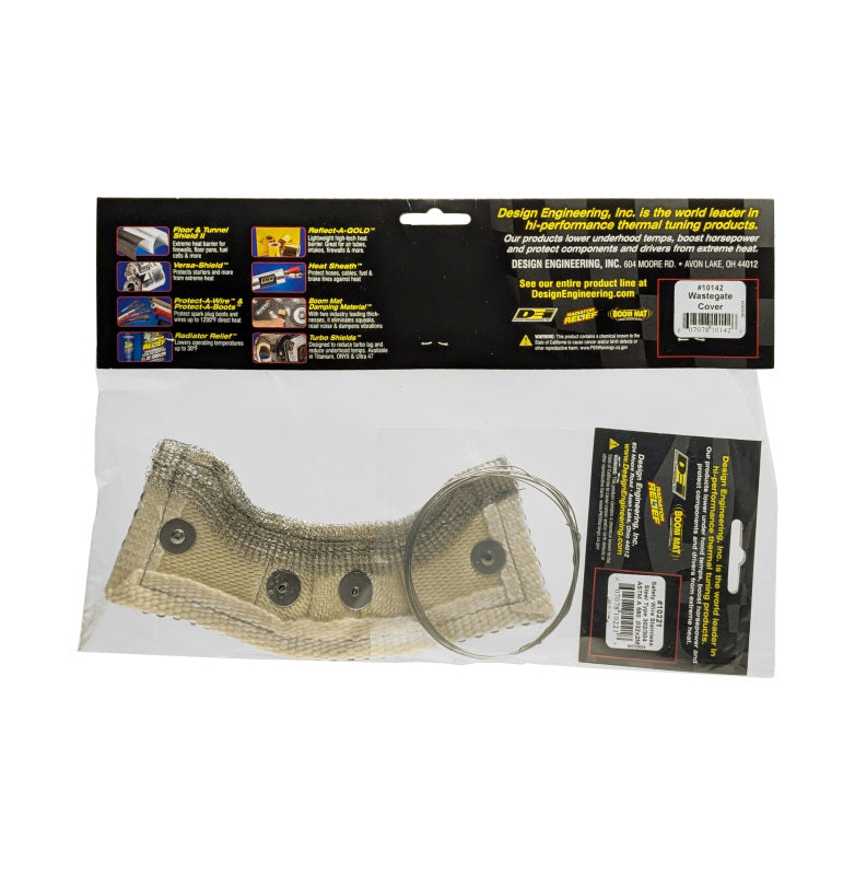 DEI Wastegate Shield - 40mm to 45mm - Titanium - Racecraft Industries