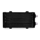 Mishimoto Universal Small Bar and Plate Dual Pass Black Oil Cooler - Racecraft Industries