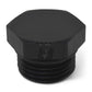 Russell Performance -8 AN Straight Thread Plug (Black) - Racecraft Industries