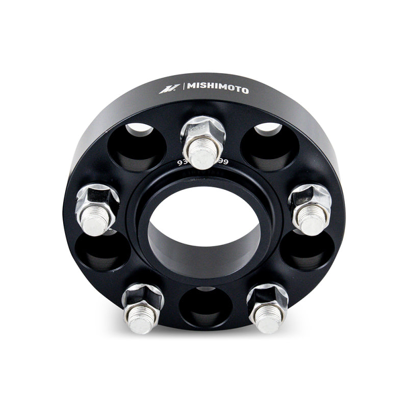 Mishimoto Wheel Spacers - 5X114.3 / 70.5 / 25 / M14 - Black - Racecraft Industries