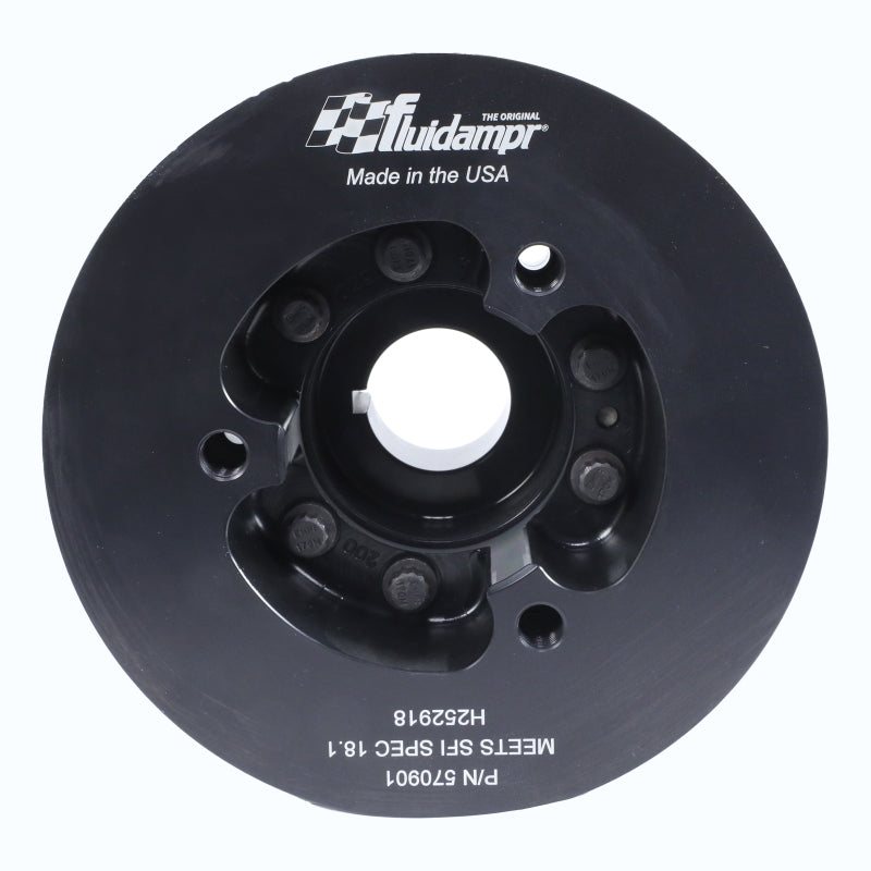Fluidampr 09-21 Nissan GT-R R35 VR38DETT Steel Internally Balanced Damper - Racecraft Industries
