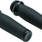 Kuryakyn Thresher Grips Throttle-By-Wire Black - Racecraft Industries