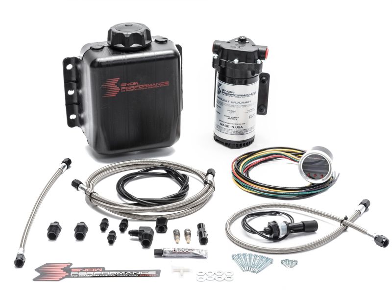 Snow Performance Stg 2 Boost Cooler F/I Prog. Water Injection Kit (SS Braided Line 4AN Fittings) - Racecraft Industries