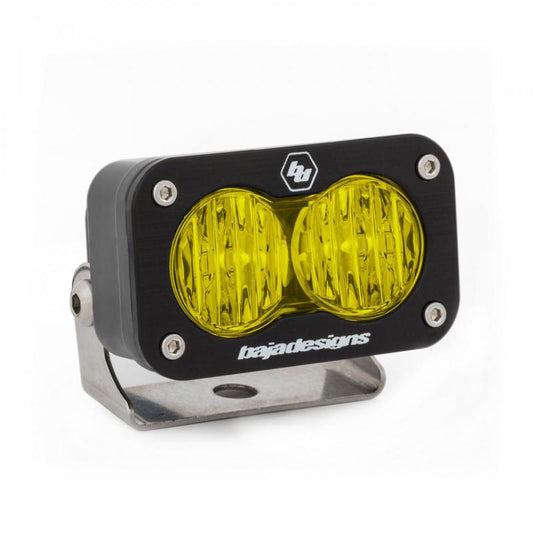 Baja Designs S2 Sport Wide Cornering Pattern LED Work Light - Amber - Racecraft Industries