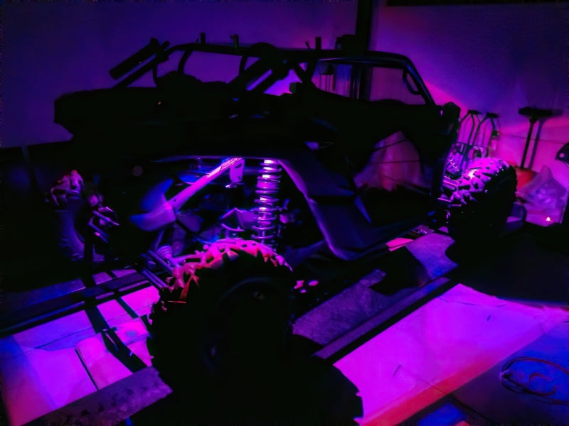 Oracle Bluetooth + RF Underbody Rock Light Kit - 4 PCS - ColorSHIFT SEE WARRANTY - Racecraft Industries