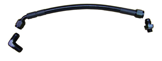 Fleece Performance 03-15 Cummins Turbo Oil Feed Line Kit for S300/S400 Turbos in 2nd Gen Location - Racecraft Industries