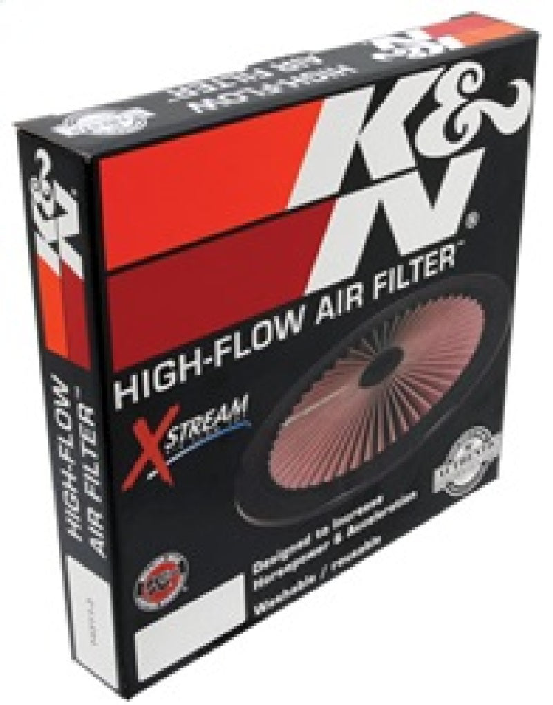 K&N X-Stream Top Filter Only 11in - Black - Racecraft Industries