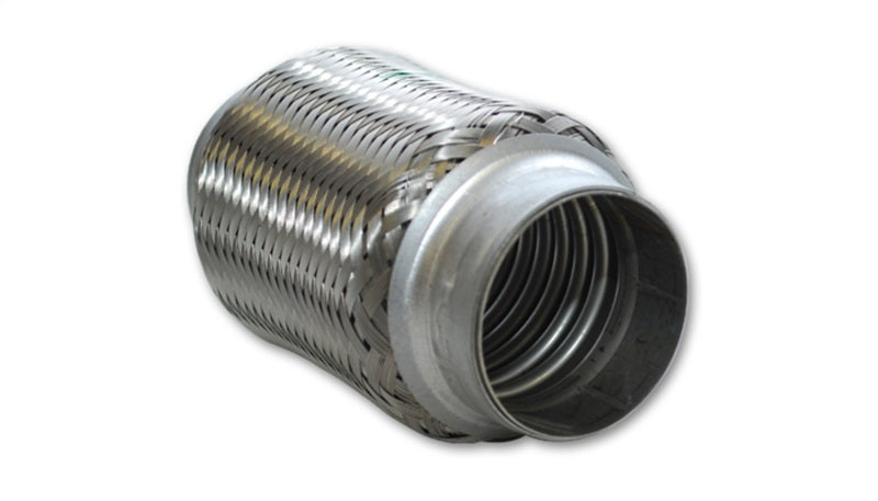 Vibrant SS Flex Coupling without Inner Liner 2.5in inlet/outlet x 6in long - Racecraft Industries