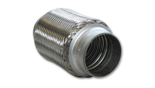 Vibrant SS Flex Coupling without Inner Liner 2.5in inlet/outlet x 6in long - Racecraft Industries