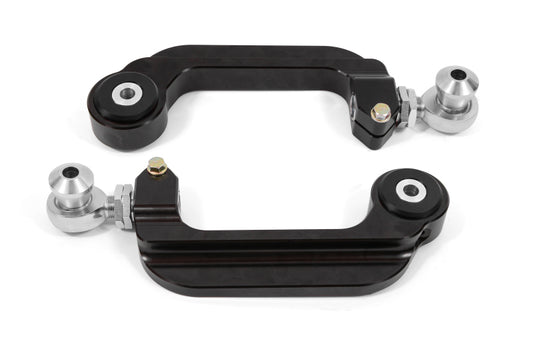 BMR 15-21 S550 Mustang Billet Aluminum Camber Links Adjustable (Delrin/Rod ends) - Black Anodized - Racecraft Industries