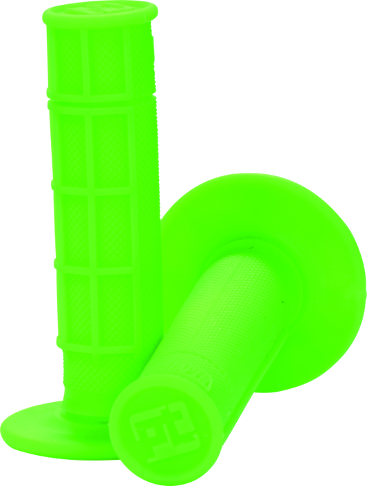 ProTaper 1/2 Waffle Grips - Neon Green - Racecraft Industries
