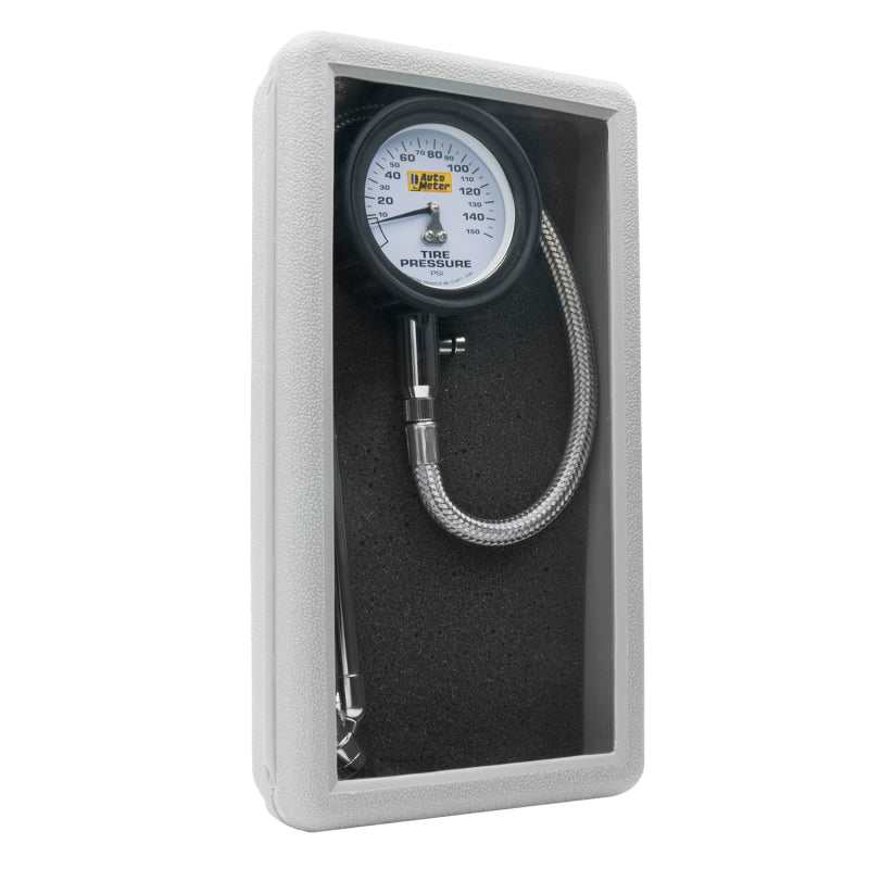 Autometer 150 PSI Analog Tire Pressure Gauge - Racecraft Industries