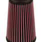 K&N Filter Universal Rubber Filter 3 1/2 inch Flange 4 5/8 inch Base 3 1/2 inch Top 7 inch Height - Racecraft Industries