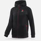 Akrapovic Mens Corpo Zip Hoodie Black - Large - Racecraft Industries