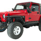 Fishbone Offroad 97-06 Jeep Wrangler TJ Steel Rock Slider - Black Textured Powdercoat - Racecraft Industries