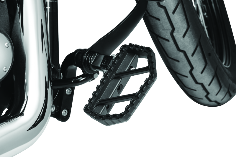 Kuryakyn Splined Peg Adapter Harley-Davidson Male Mount Black - Racecraft Industries