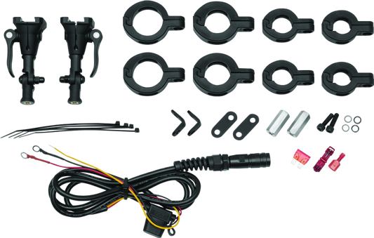 Kuryakyn Mount Kit For Wanderbar For 7/8in-1-1/2in Bars - Racecraft Industries