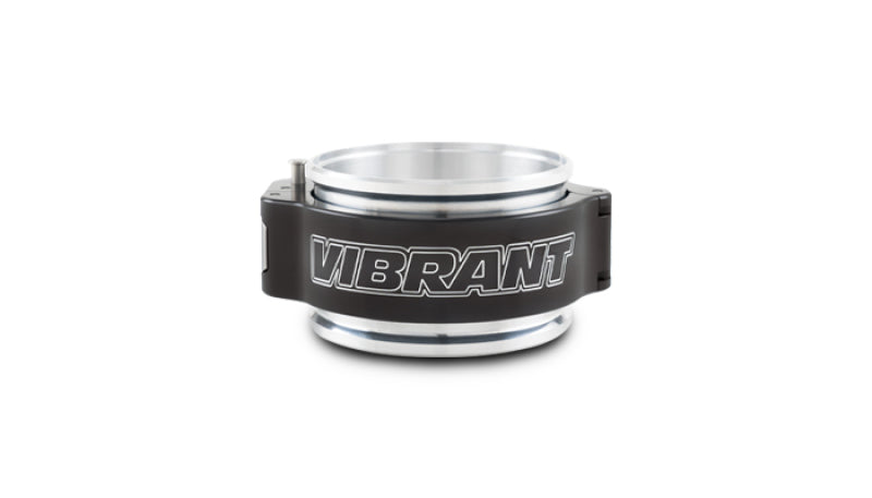Vibrant 2in O.D. Aluminized HD 2.0 Clamp Assembly - Anodized Black - Racecraft Industries