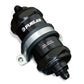 Fuelab 818 In-Line Fuel Filter Standard -6AN In/Out 40 Micron Stainless - Black - Racecraft Industries