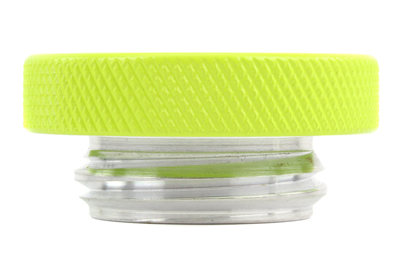 Perrin 02-21 Subaru WRX / 2022 BRZ & GR86 / 04-21 STI / 00-18 Forester XT Oil Fill Cap - Neon Yellow - Racecraft Industries