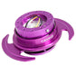 NRG Quick Release Kit Gen 3.0 - Purple Body / Purple Ring w/Handles - Racecraft Industries