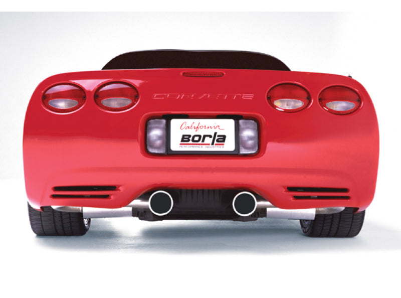 Borla 97-04 C5 Corvette (incl Z06) 5.7L V8 AT/MT Aggressive Stinger Cat-Back Exhaust - Racecraft Industries