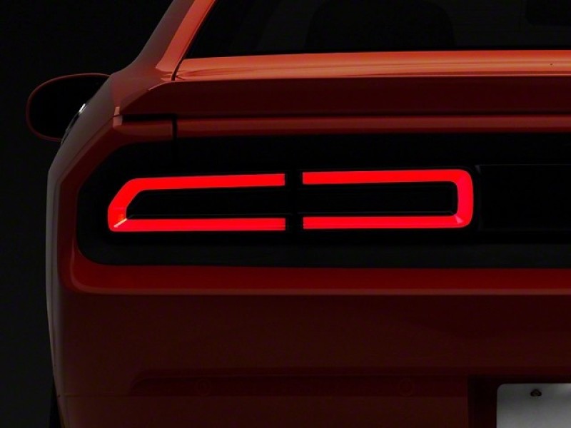 Raxiom 08-14 Challenger LED Tail Lights- Black Housing (Smoked Lens) - Racecraft Industries