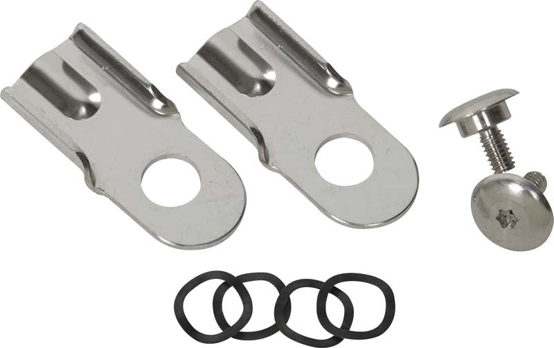 Kentrol 76-86 Jeep CJ8/CJ8 Tailgate Latch Pair CJ7/CJ8 - Polished Silver - Racecraft Industries