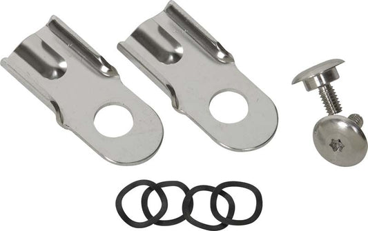 Kentrol 76-86 Jeep CJ8/CJ8 Tailgate Latch Pair CJ7/CJ8 - Polished Silver - Racecraft Industries
