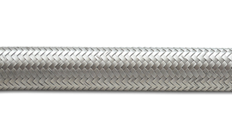 Vibrant -8 AN SS Braided Flex Hose (2 foot roll) - Racecraft Industries
