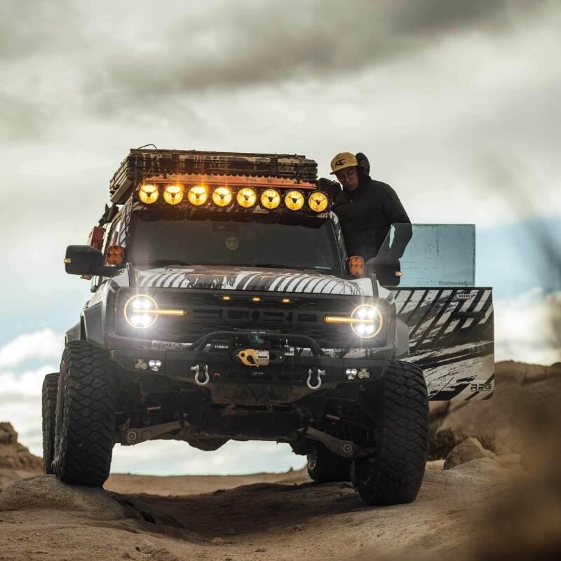 KC HiLiTES Gravity Titan LED Light Bar - 50in. (8-Light) - Racecraft Industries