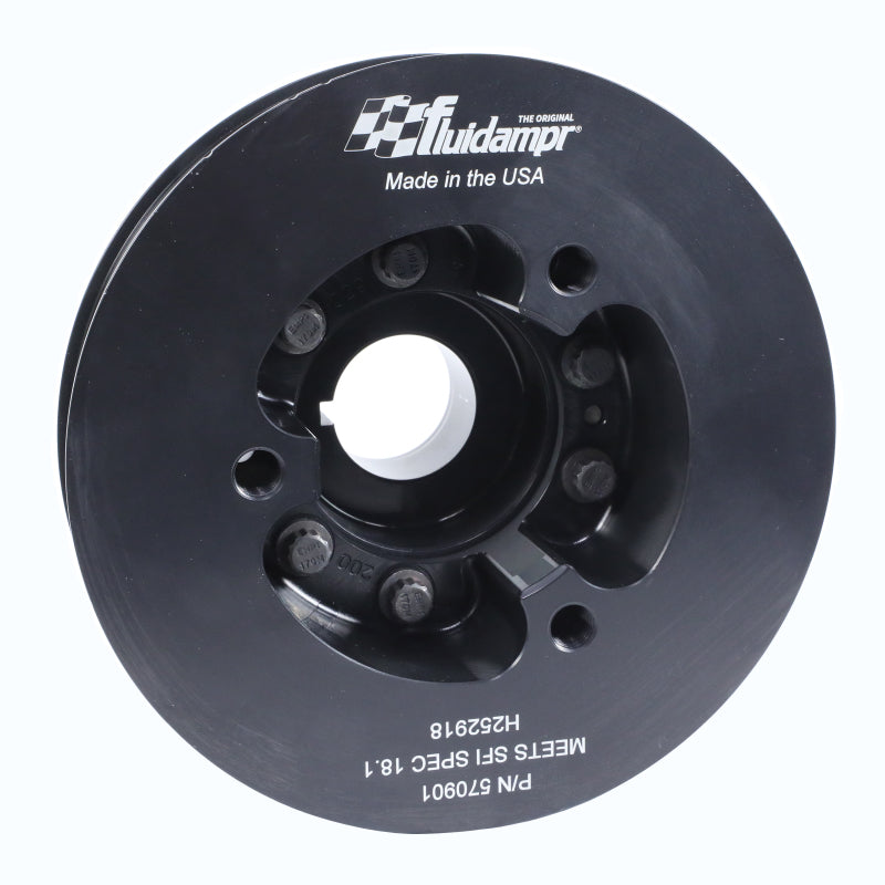 Fluidampr 09-21 Nissan GT-R R35 VR38DETT Steel Internally Balanced Damper - Racecraft Industries
