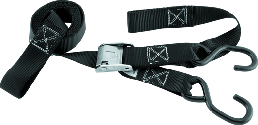 BikeMaster Tiedown 1-1/2 Integrated Softhook - Black - Racecraft Industries