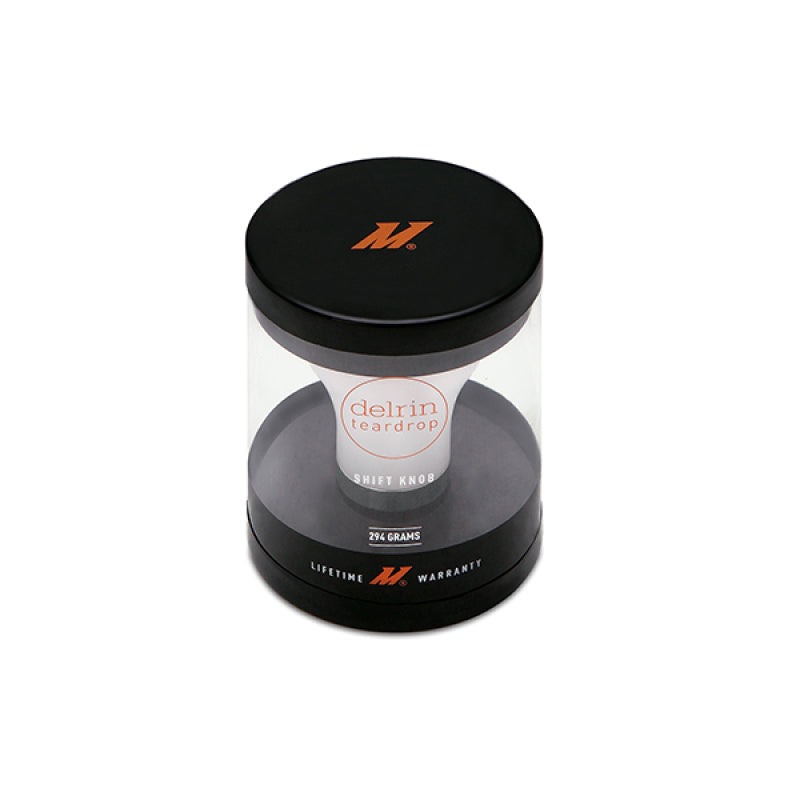 Mishimoto Teardrop Shift Knob - White - Racecraft Industries