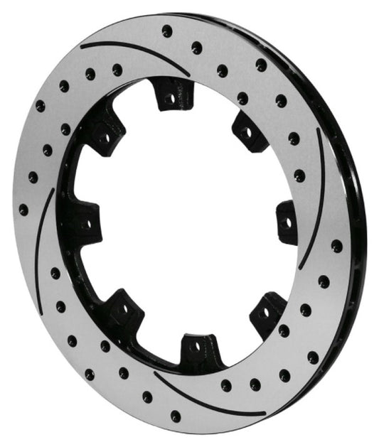 Wilwood Rotor-UL32 Iron RH-SRP BLK Drl 12.19 x .810 - 8 on 7.00in - Racecraft Industries
