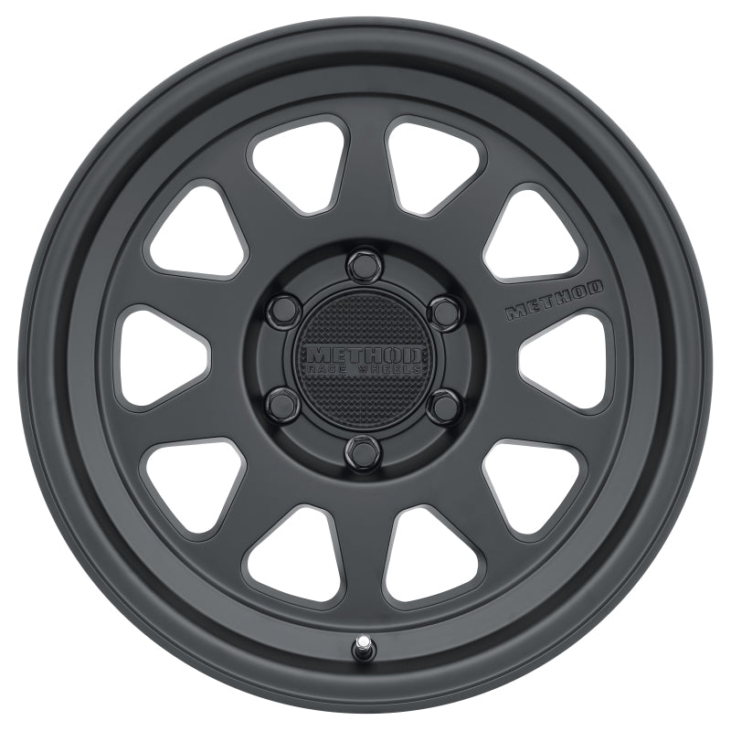 Method MR316 17x8.5 0mm Offset 6x120 67mm CB Matte Black Wheel - Racecraft Industries