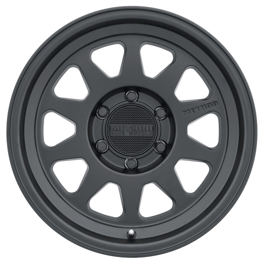 Method MR316 17x8.5 0mm Offset 6x120 67mm CB Matte Black Wheel - Racecraft Industries