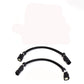 BBK 2015 Mustang GT V6 6-Pin Front O2 Sensor Wire Harness Extensions 12 (pair) - Racecraft Industries