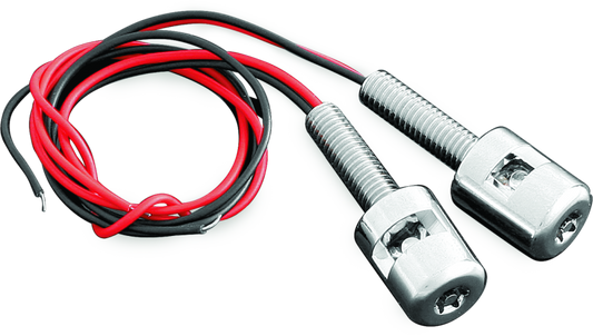 Kuryakyn Led License Plate Bolt Lights Chrome - Racecraft Industries