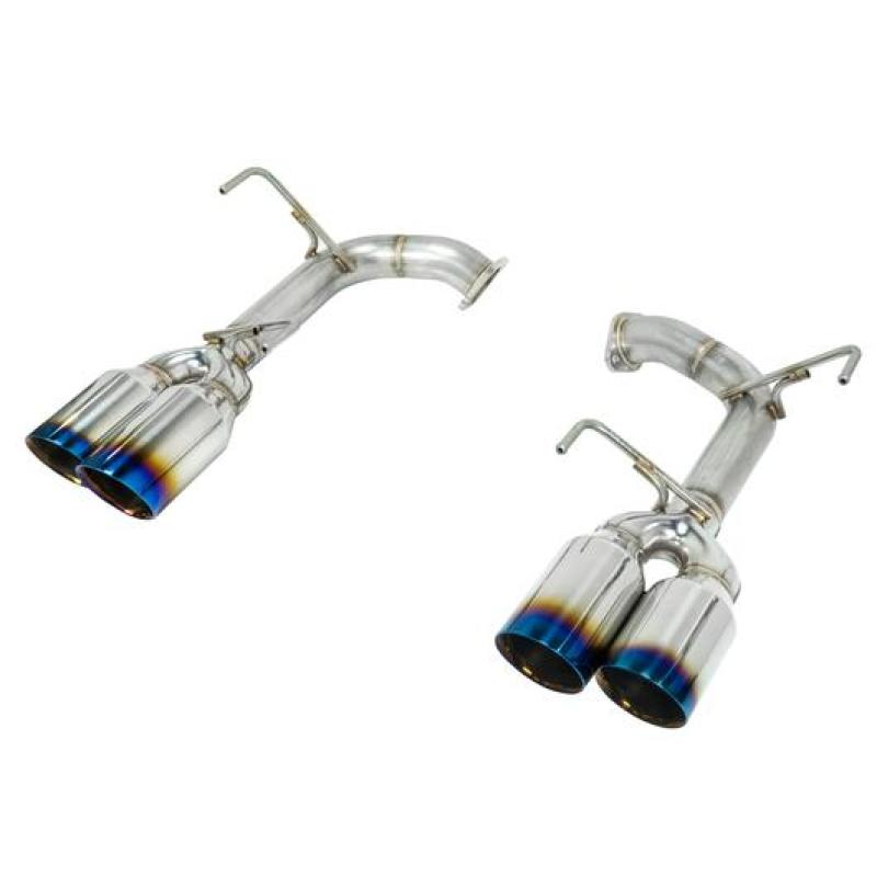 Remark Subaru WRX STi VA Axle Back Exhaust w/ Titanium Stainless Double Wall Tip - 4 Inch Version - Racecraft Industries