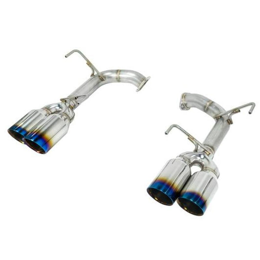 Remark Subaru WRX STi VA Axle Back Exhaust w/ Titanium Stainless Double Wall Tip - 4 Inch Version - Racecraft Industries