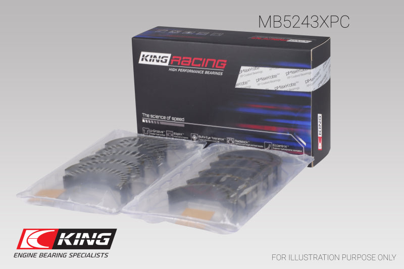 King Nissan SR20DE/DET (2.0L) (Size STD) Performance Coated Main Bearing Set - Racecraft Industries