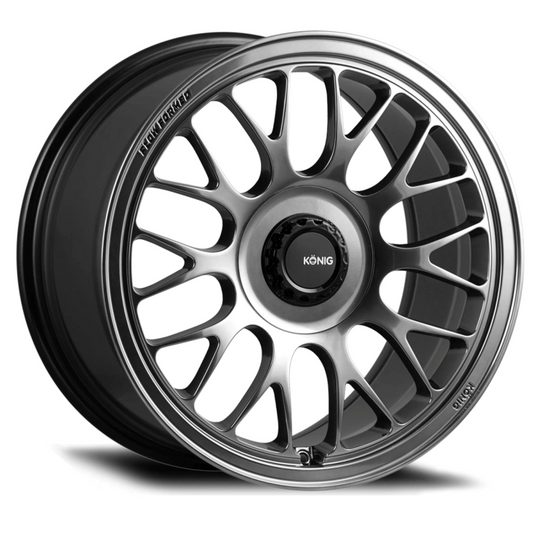 Konig MRK1 18X8.5 5X112 ET42 Hyper Carbon - Gloss Black Gear Cap/Logo/Cover Plate - Racecraft Industries